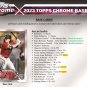 BRAND NEW 2023  CHROME AUTHENTIC Baseball Trading Card Blaster Box - Each Box Co
