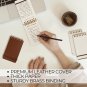 Aesthetic Pocket Notebooks Set of 4 for Men and Women - Small 3X5 Spiral Notepad