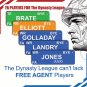 Fantasy Football Draft Board 2023-2024 Kit - Extra Large Set with 596 Player Lab