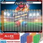 Fantasy Football Draft Board 2023-2024 Kit - Extra Large Set with 596 Player Lab