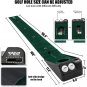 Golf Putting Matt for Indoor,Putting Green Mat with Electric Automatic Ball Retu