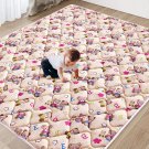 Baby Play Mat 71" X 59", Premium Thicker Foam One-Piece Crawling Mat, Extra Larg