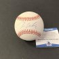 Tim Anderson Chicago White Sox Autographed Signed Official Baseball BECKETT WITN