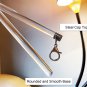 46 Inch (4 Pack) Steel Cap Acrylic Curtain Pull Wand - 2 Inches Shy of 48 Inch -