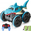 Amphibious Remote Control Car, Shark RC Cars All Terrain RC Truck, 360° Rotation