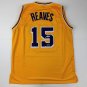 Facsimile Autographed Austin Reaves Los Angeles LA Yellow Reprint Laser Auto Bas