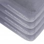 Pack and Play Sheets Fitted, 2 Pack Portable Playard | Mini Crib Sheets, Ultra S