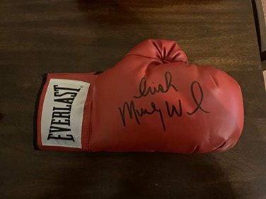 Micky Ward Autograph Boxing Glove Red
