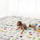 Baby Play Mat 79" X 71",Reversible Waterproof Foldable Foam Floor Playmat for Ki