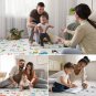 Baby Play Mat 79" X 71",Reversible Waterproof Foldable Foam Floor Playmat for Ki