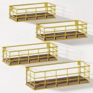 Fixwal Floating Shelves for Wall, 4 Sets of Wall Mounted Shelves for Wall Storag