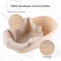 Sourdough Bread Proofing Baskets with Liner, Dough Rising Ratten Bowl for Bread