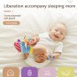 Newborn Baby Soft Rattle, Hand Bracelet Wrist Rattle Toy Foot Finder Sock, Arm L