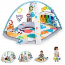 4-In-1 Kickin' Tunes Music and Language Play Gym and Piano Tummy Time Activity M