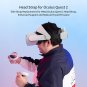 Head Strap for Oculus Quest 2,Oculus/Meta Quest 2 Accessories Compatible with Qu