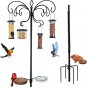 Squirrel Proof Bird Feeder Pole, Bird Feeders for Outdoors Hanging, Shepherds Ho