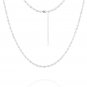 Classic Singapore Chain Necklace Twisted Curb Chain - Solid 925 Sterling Silver