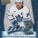 2023 2024  M V P Hockey Series Unopened Blaster Box of 15 Packs with Chance for