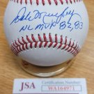 Autographed Dale Murphy"Nl MVP 82,83" Rawlings Official Major League Baseball JS