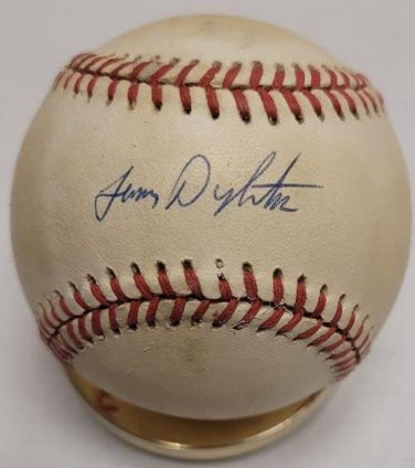 Autographed Lenny Dykstra Official Rawlings National League Baseball W/Coa
