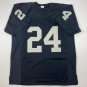 Facsimile Autographed Charles Woodson Oakland Las Vegas Black Reprint Laser Auto