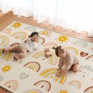Baby Play Mat, Foldable Foam Play Mat for Floor,Waterproof Reversible Playmat fo