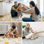 Baby Play Mat, Foldable Foam Play Mat for Floor,Waterproof Reversible Playmat fo