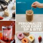 Unique Letter R Silicone Tray: Big Ice Cube Mold for Cocktails, Fun & Cute Choco