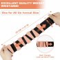 Wrist Weights Set of 2, Adjustable Silicone Workout Weights for Women and Men, W