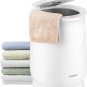 Bucket Style Towel Warmer, Large Towel Warmer with Flip-Top Lid, Auto Shut Off,