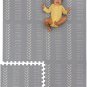 Baby Play Mat - Play Pen Tummy Time Mat & Crawling Mat Foam Play Mat for Baby wi