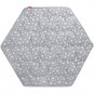 Hexagon Baby Playmat Fits Regalo Portable Play Yard 48 Inch and Hiccapop 53" Pla