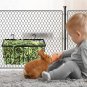 2PCS Rabbit Hay Feeder Guinea Pig Hay Feeder with Heavy Duty Metal Frame Hay Rac
