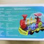Light up Train Toy for Toddlers: Transparent Gear Car Toy for Kids with Cool Lig