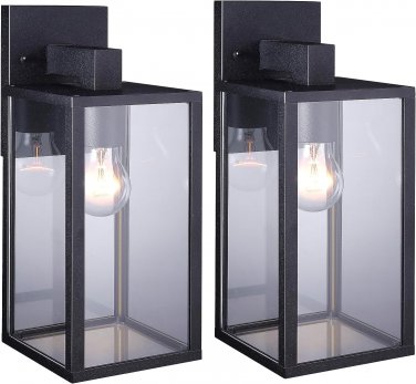 Outdoor Light Fixtures Wall Mount for House, Wall Sconces Set, Porch Lights Set,