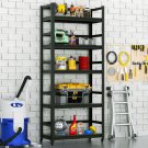 Garage Shelving Heavy Duty, Garage Storage Shelves with Wheels, Adjustable Indus