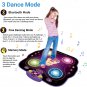 Dance Mat for Kids Age 3+, Light up Electronic Dance Pad with Bluetooth, 9 Chall