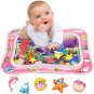 Tummy Time Water Mat for Babies, Baby Toys for 3 6 9 Months Girls and Boys Senso