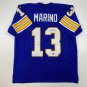 Facsimile Autographed Dan Marino Pittsburgh Blue Reprint Laser Auto College Foot