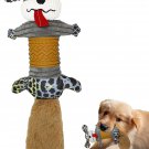 Squeaky Dog Toys Tough Durable Stuffed Plush Dog Toys with 2 Squeakers and Crink