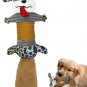 Squeaky Dog Toys Tough Durable Stuffed Plush Dog Toys with 2 Squeakers and Crink
