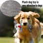 Squeaky Dog Toys Tough Durable Stuffed Plush Dog Toys with 2 Squeakers and Crink