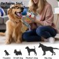 Squeaky Dog Toys Tough Durable Stuffed Plush Dog Toys with 2 Squeakers and Crink