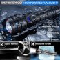 Rechargeable Flashlights High Lumens XHP99 100000 Lumens Brightest LED Tactical