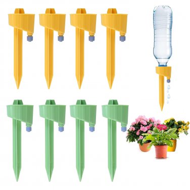 Newly Upgrade Self Watering Spikes, Auto Plant Watering Devices with Bevel & Dua
