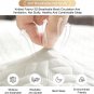 3 Inch Gel Infused Memory Foam Mattress Topper King Size, High Density Ventilate