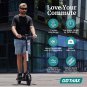 Electric Scooter, 8.5" Pneumatic Tire, 15(Max Ver 17) Miles and 250W up 15.5Mph(