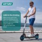 Electric Scooter, 8.5" Pneumatic Tire, 15(Max Ver 17) Miles and 250W up 15.5Mph(