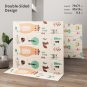 Foldable Baby Play Mat, Extra Large Waterproof Activity Playmats for Babies,Todd