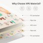 Foldable Baby Play Mat, Extra Large Waterproof Activity Playmats for Babies,Todd